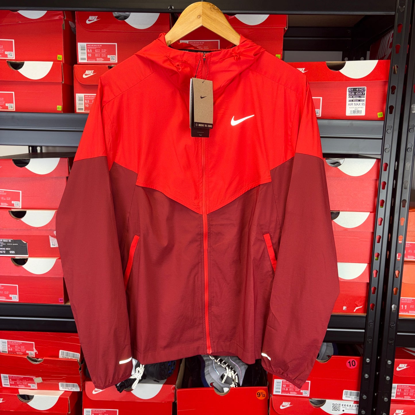 Nike “Impossibly Light” Crimson Windrunner