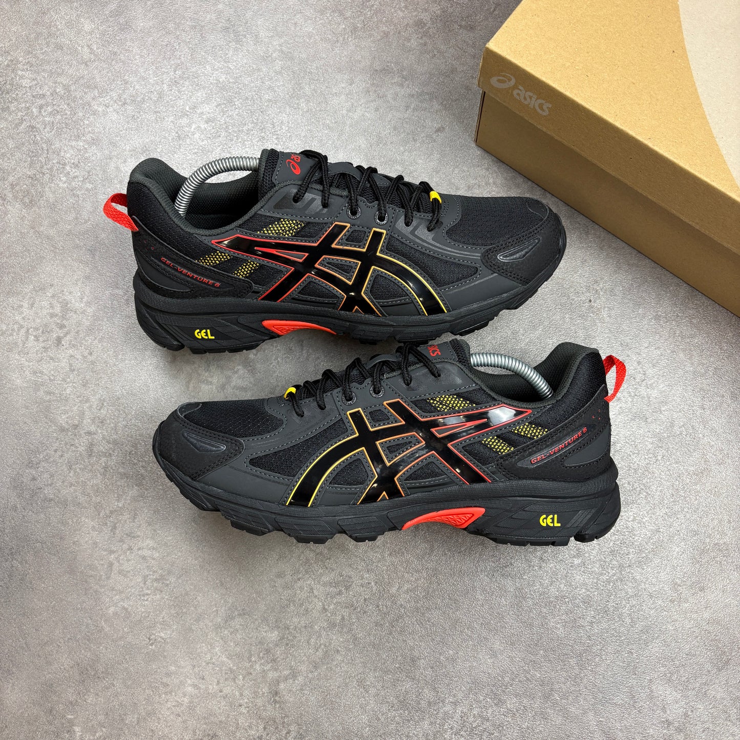 Asics Gel Venture 6 "Grey/Sunset Red"