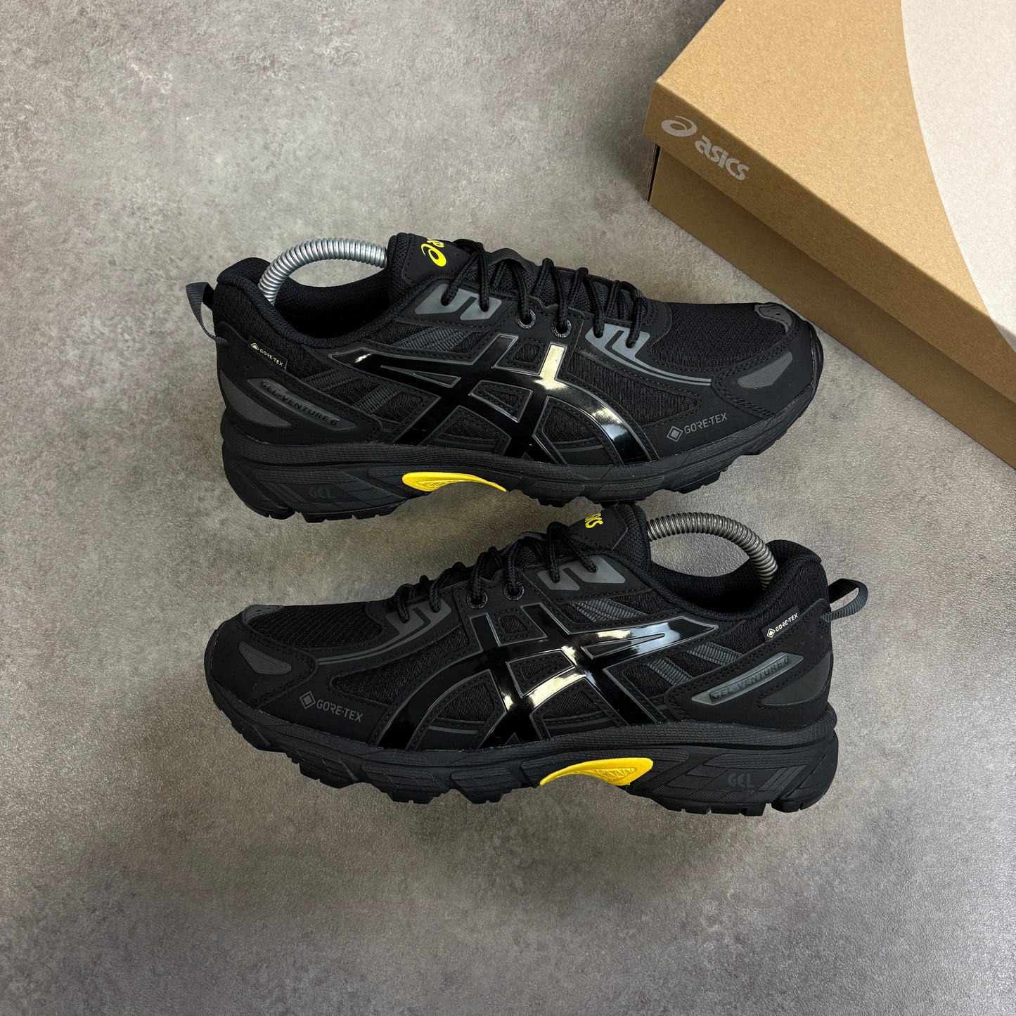 Asics Gel Venture 6 GTX "Black/Yellow"