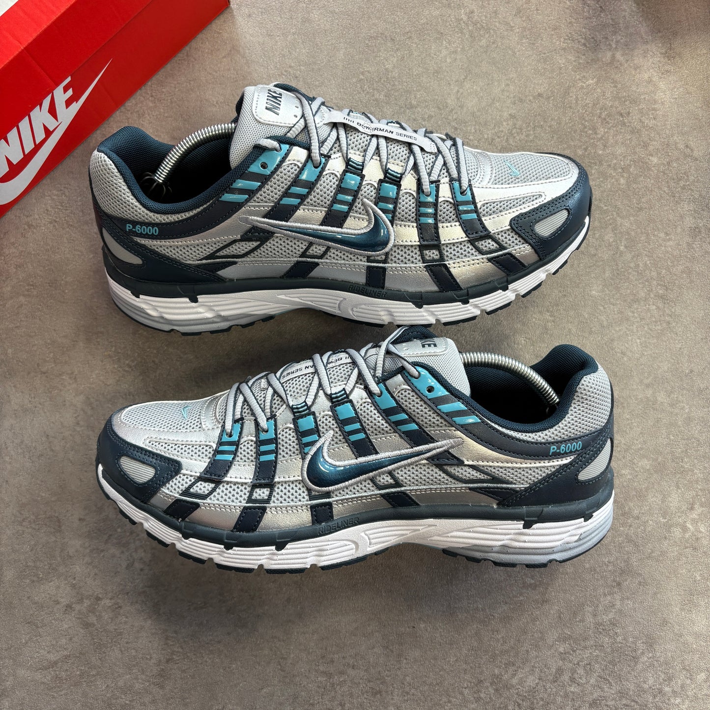 Nike “Armoury Navy/Metallic Silver” P 6000