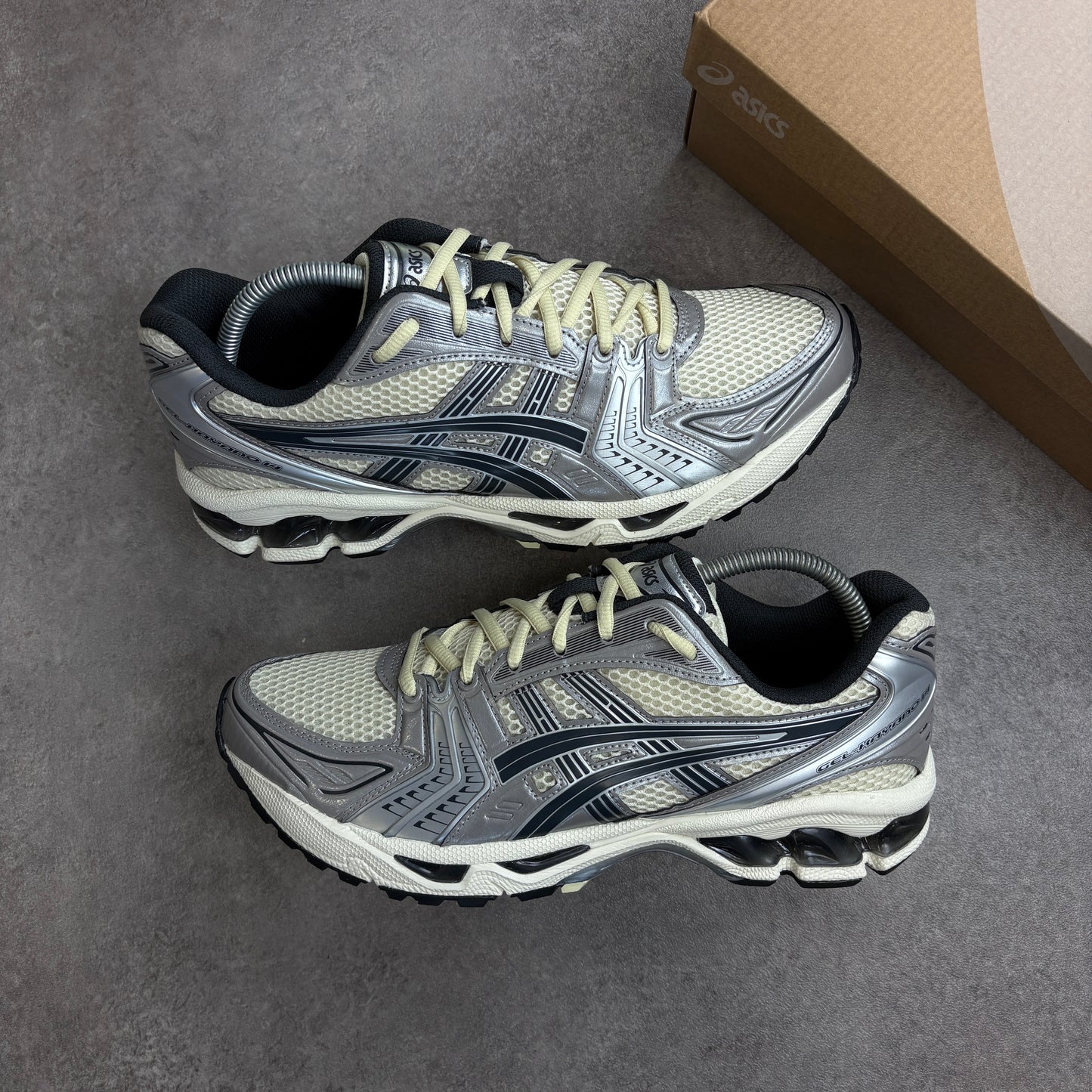 Asics Gel Kayano 14 “Oyster White/Steeple Grey”