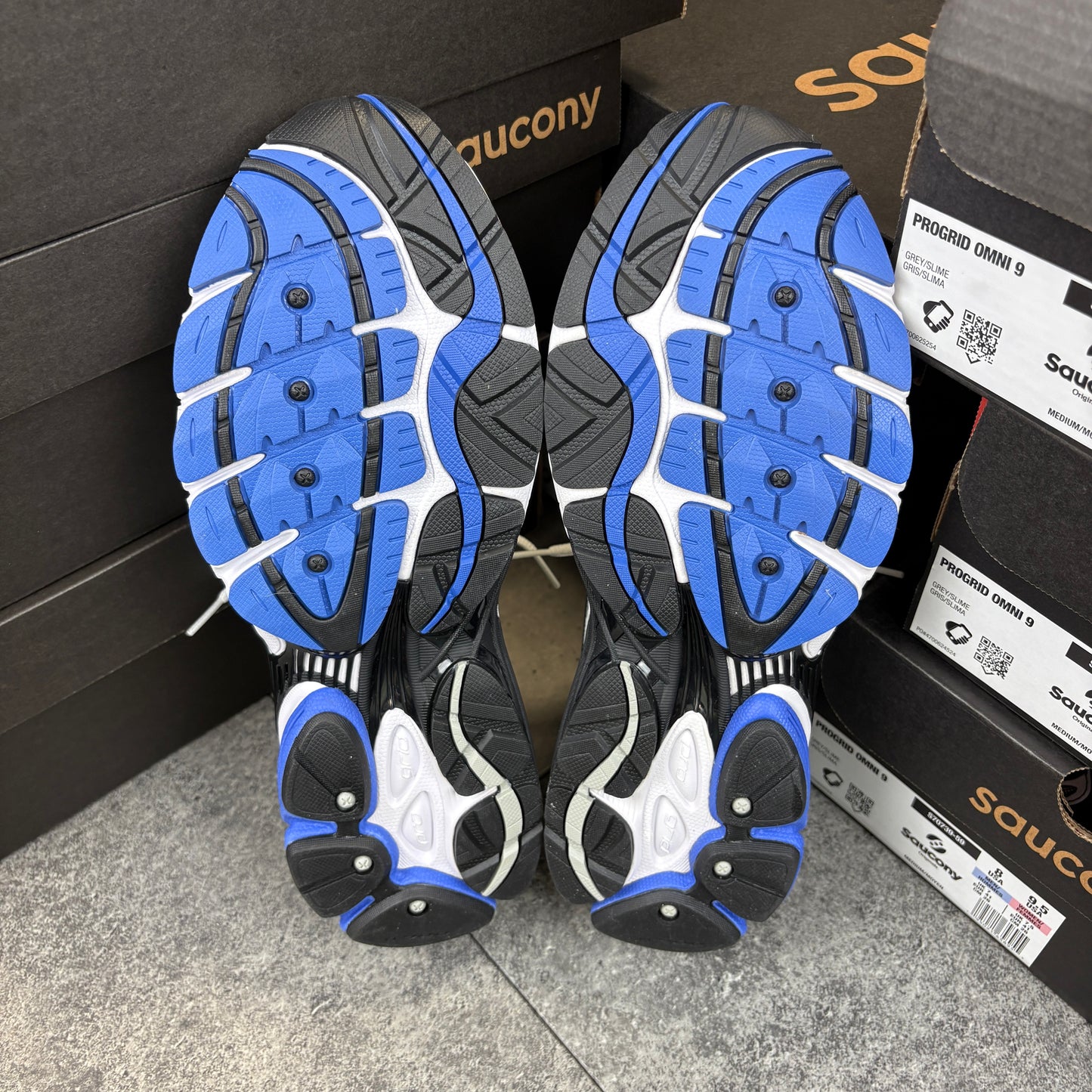 Saucony Pro Grid Omni 9 “Cobalt / Silver”