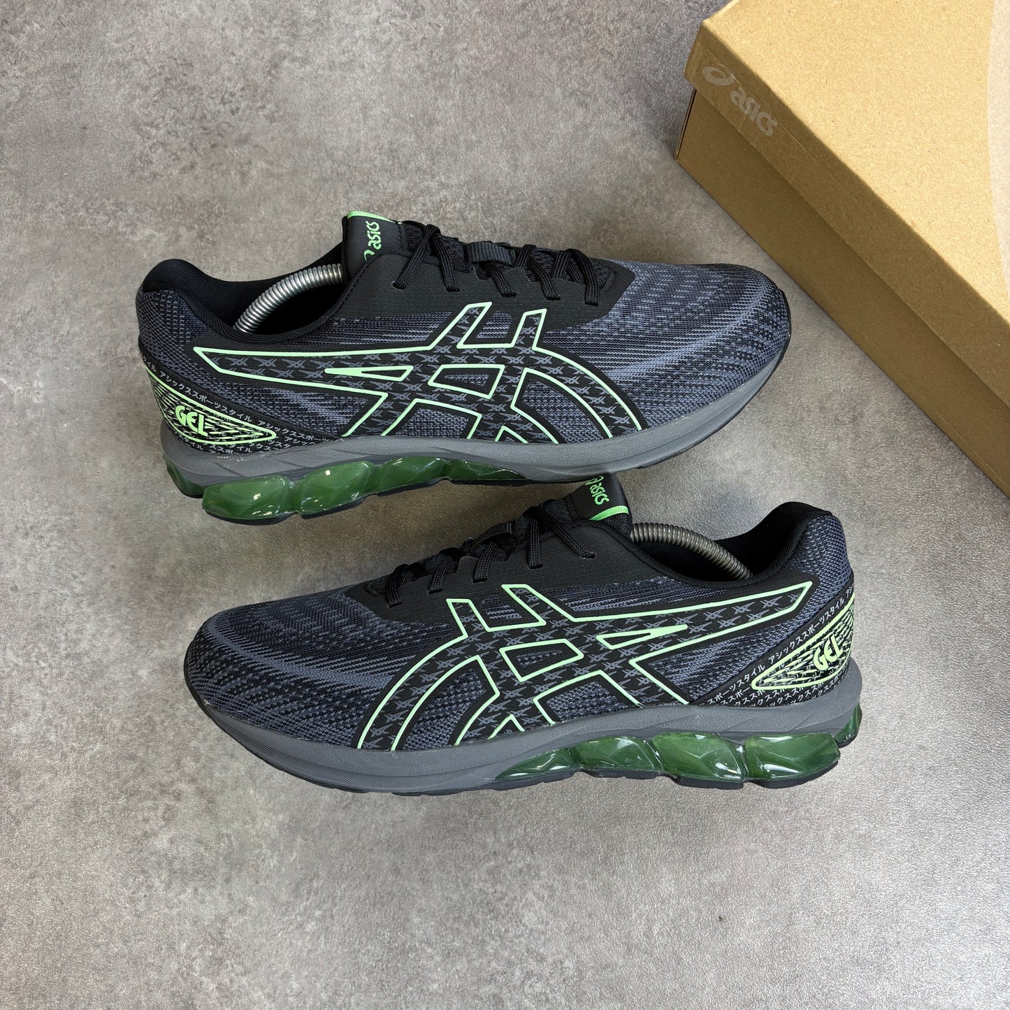 Asics “Gel Quantum 180 VII” Black/Lime