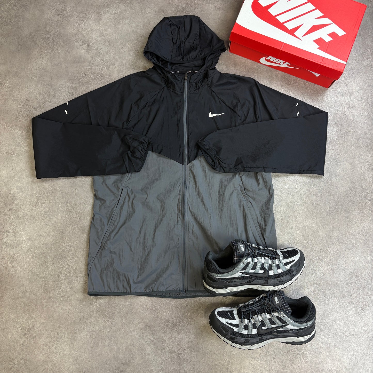 Nike “Grey/Black” Windrunner