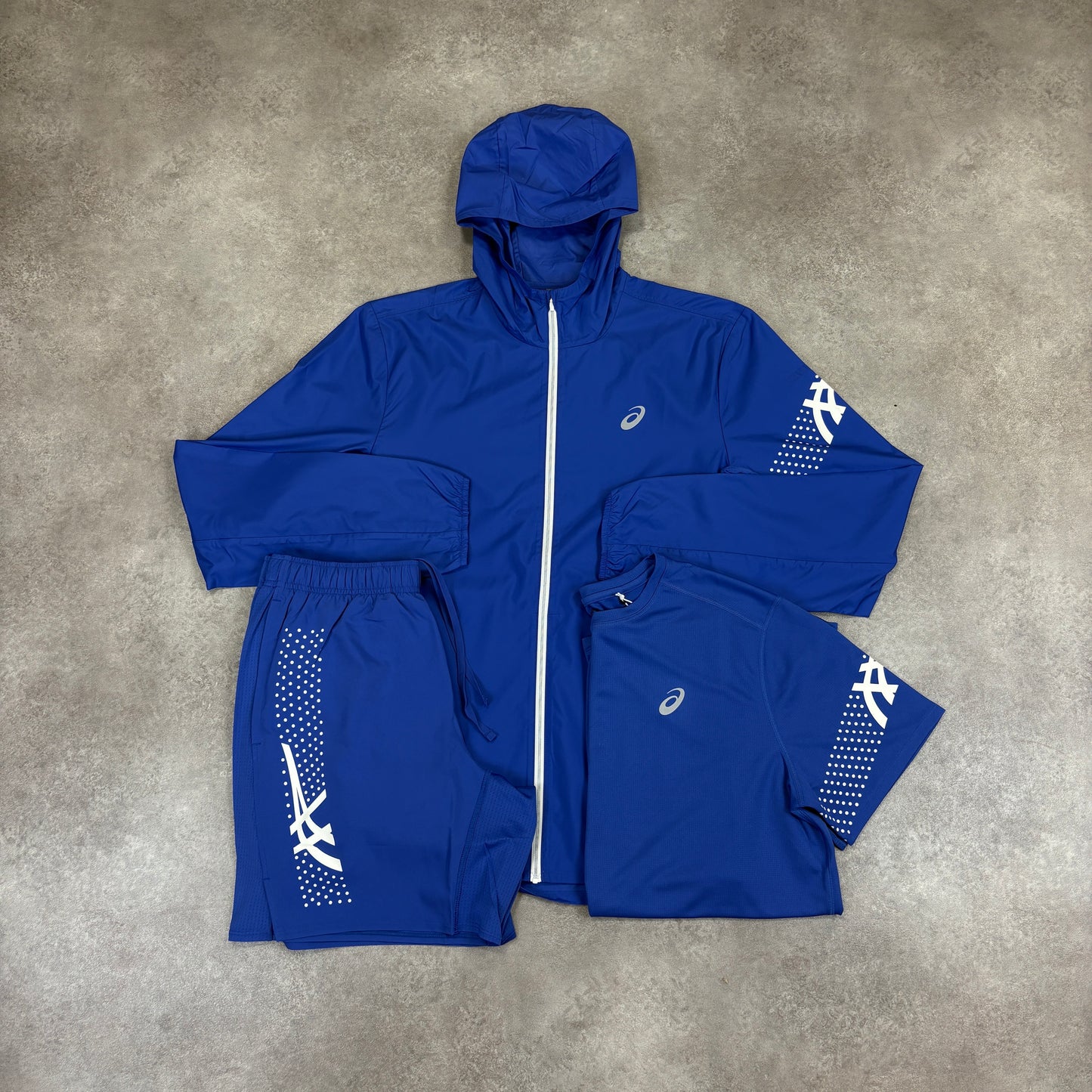 Asics Cobalt “Icon” 3 Piece Set - Windrunner