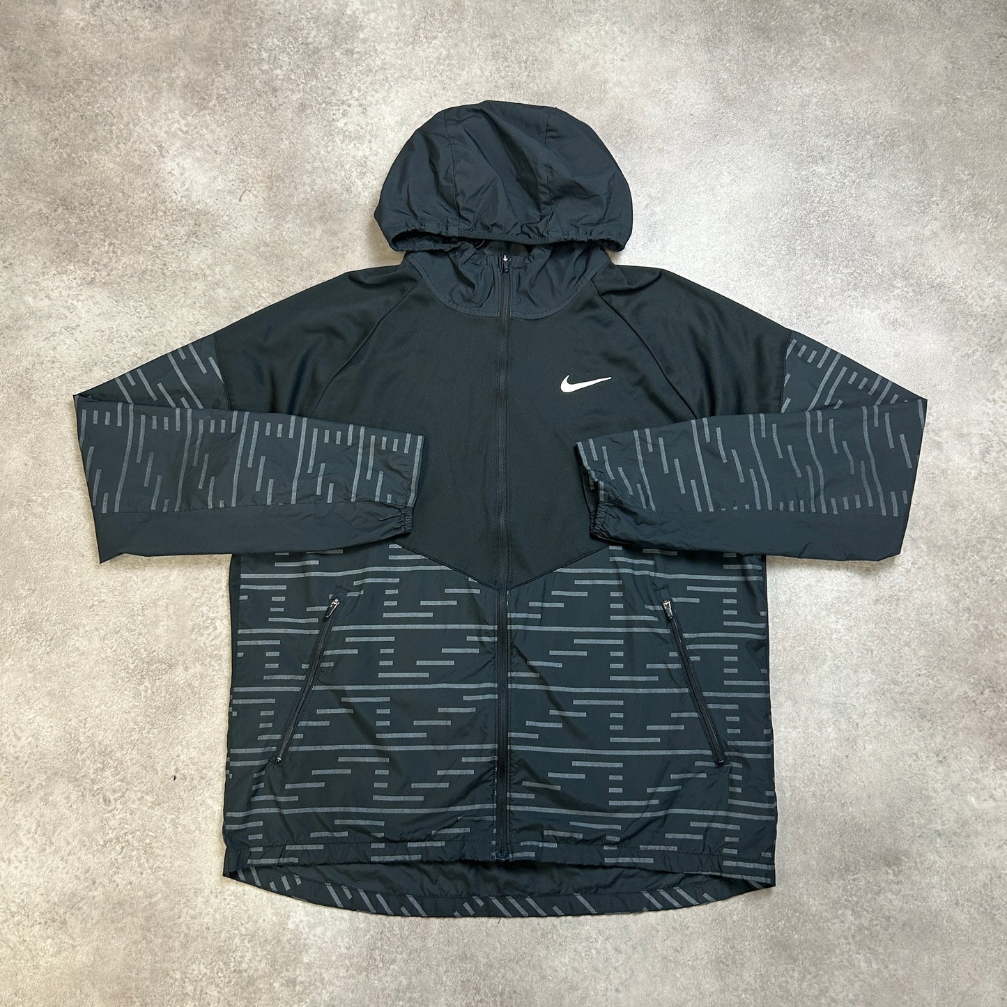 Nike Black “Therma” Windrunner