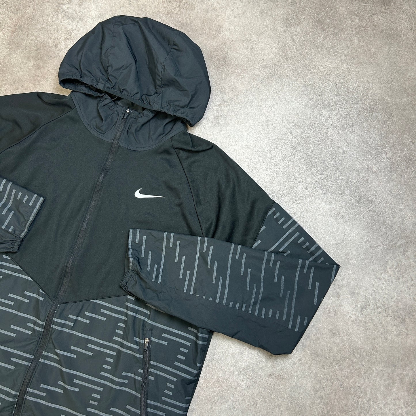 Nike Black “Therma” Windrunner