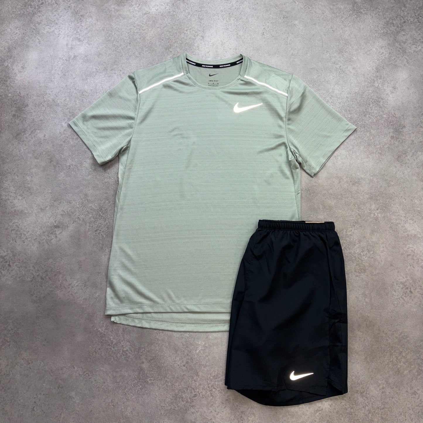 Nike “Jade Horizon/Black” Miler 1.0 Set