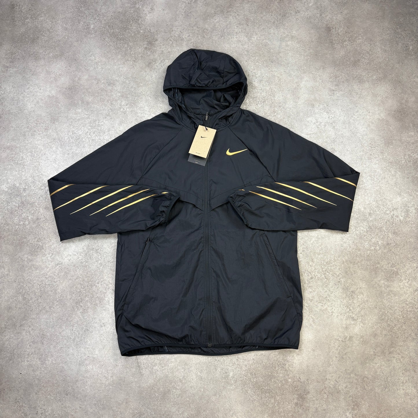 Nike Run Division “Metallic Gold” Windrunner