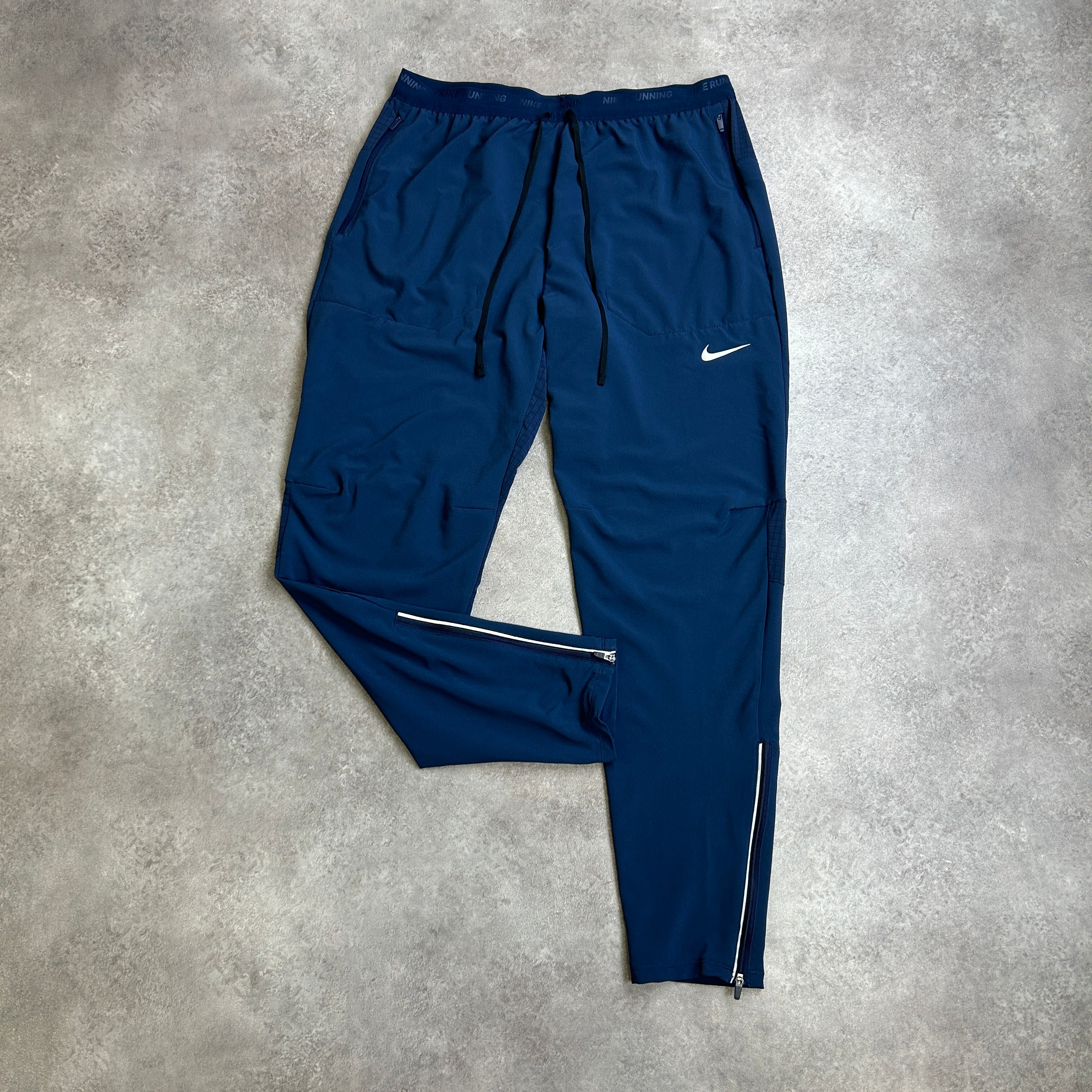 nike phenom pants blue