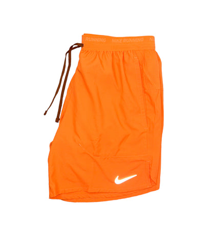 Nike “Sunset Orange” Flex Stride Shorts (“7)