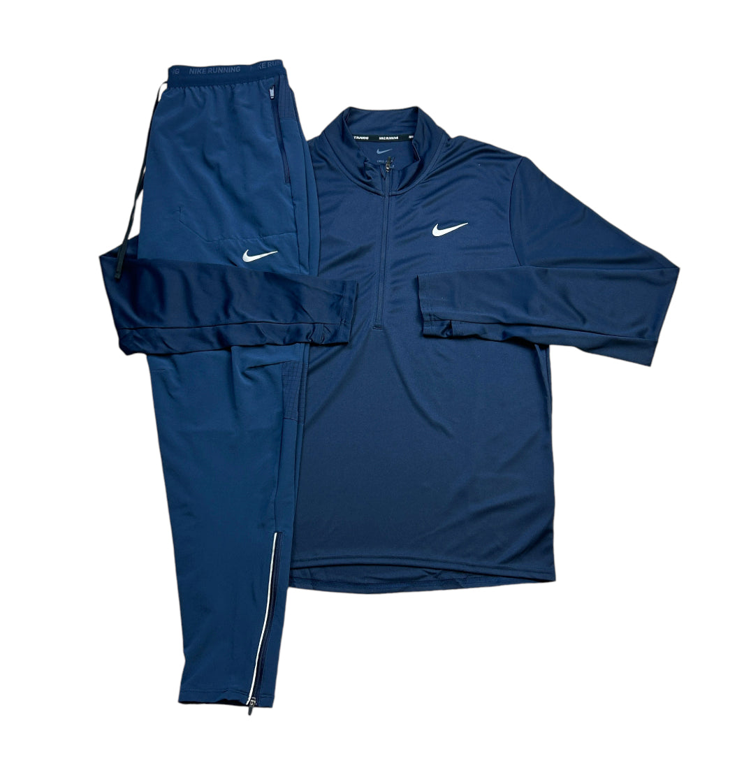 Nike "Navy" Pacer Half Zip Set