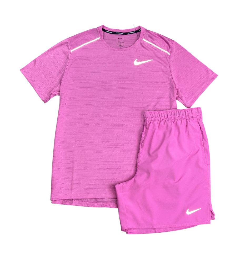 Nike “Playful Pink” Miler 1.0 set