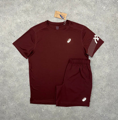 Asics "Dark Red / Maroon" Icon set