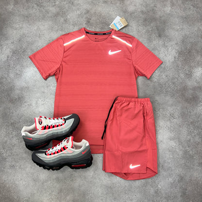 Nike “Adobe Red” Miler Set