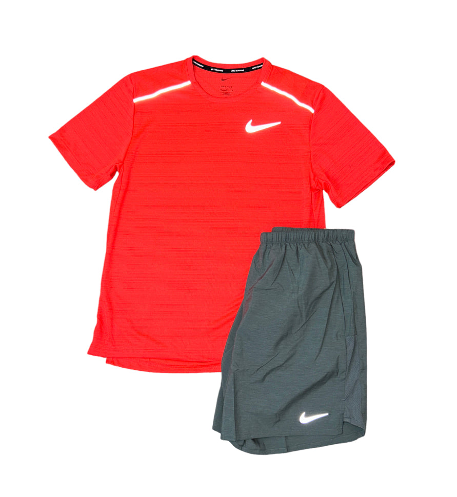 Nike “Crimson/Grey” Red Miler set