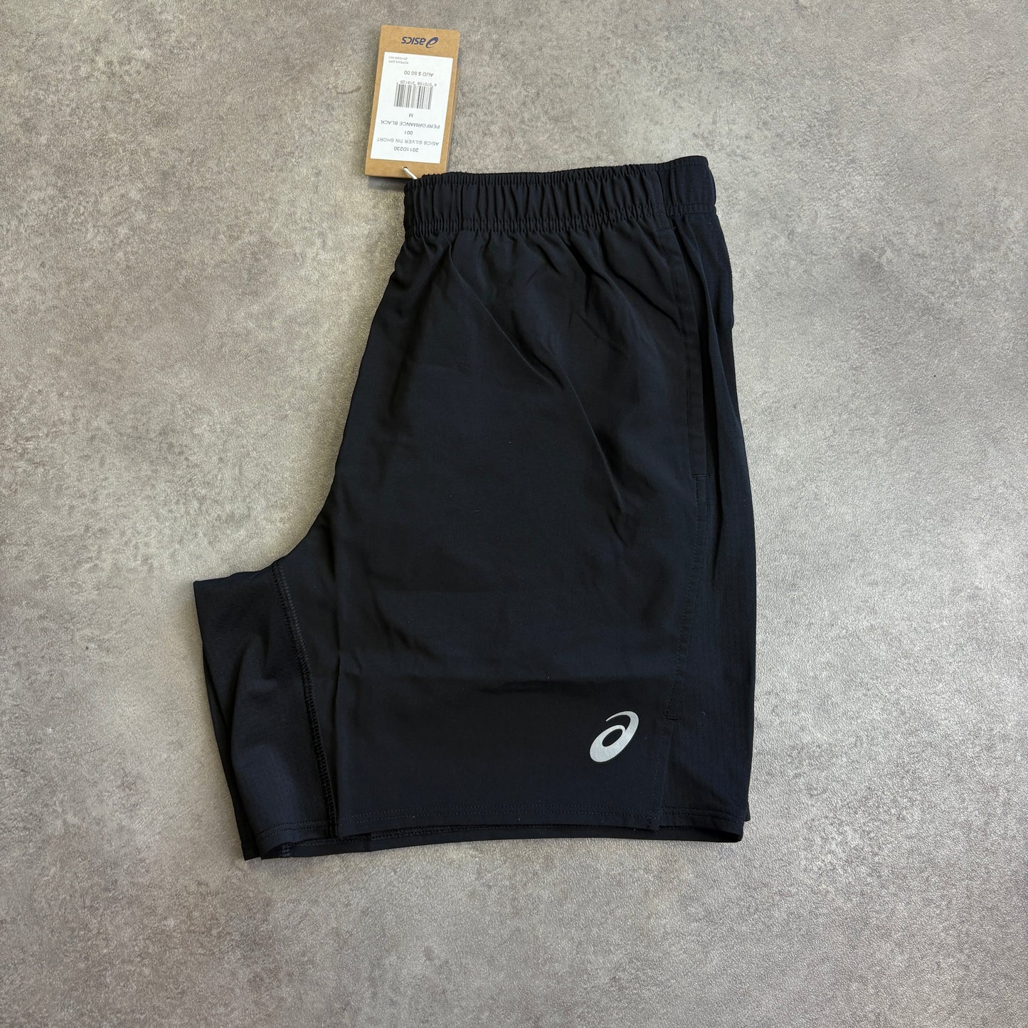 Asics Performace Black Shorts 7" - With pockets
