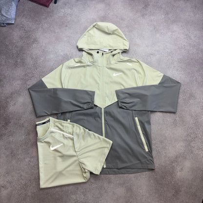 Nike “Light Olive” Miler / Windrunner Set