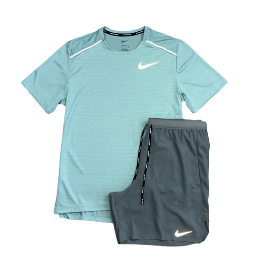 Nike “Mineral/Grey” Miler 1.0 Set
