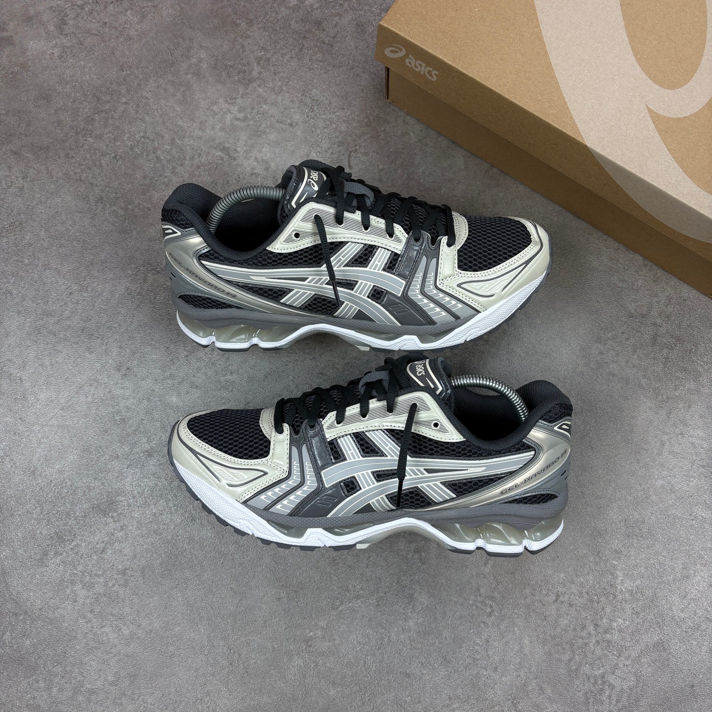 Asics Gel Kayano 14 "Obsidian Grey / Cement Grey"