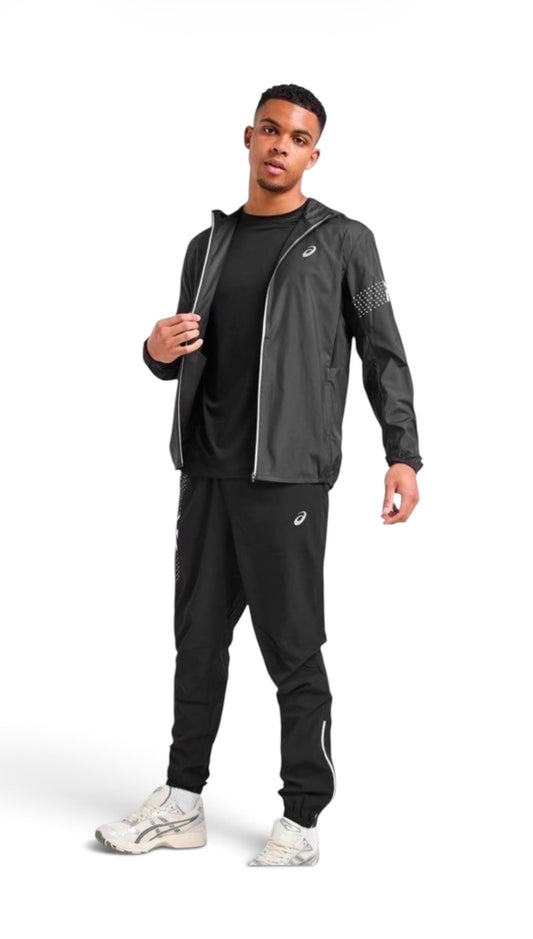 Asics “Black / White” Icon Tracksuit