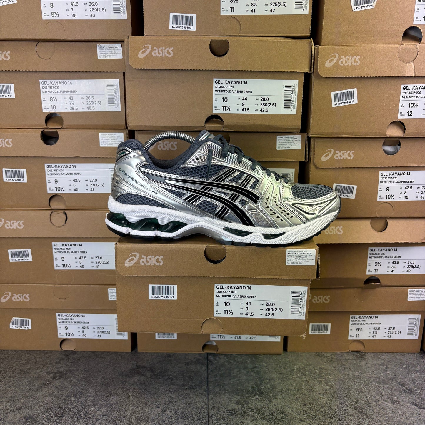 Asics Gel Kayano 14 “Metropolis / Jasper Green”