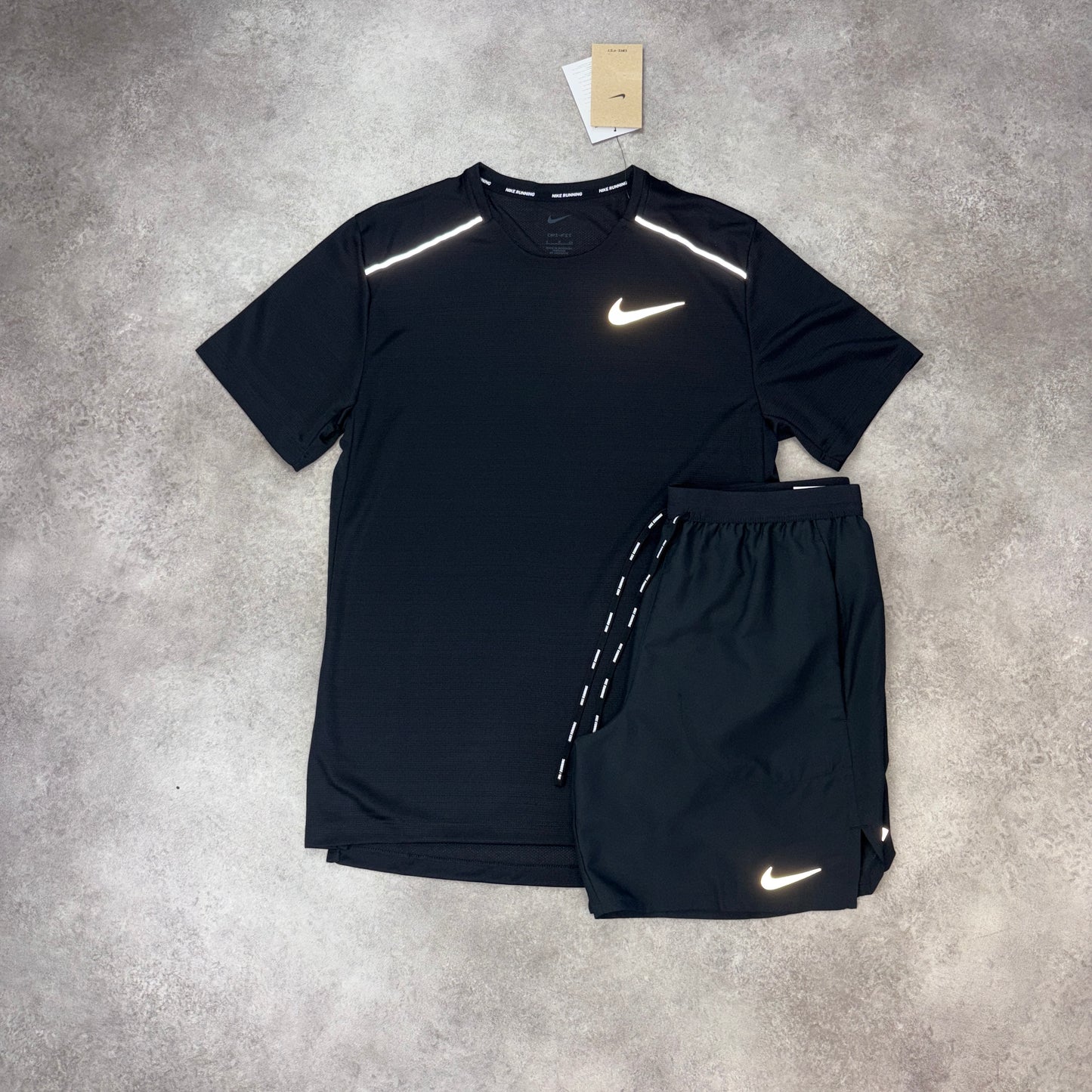 Nike “Black/Black” Miler 1.0 set