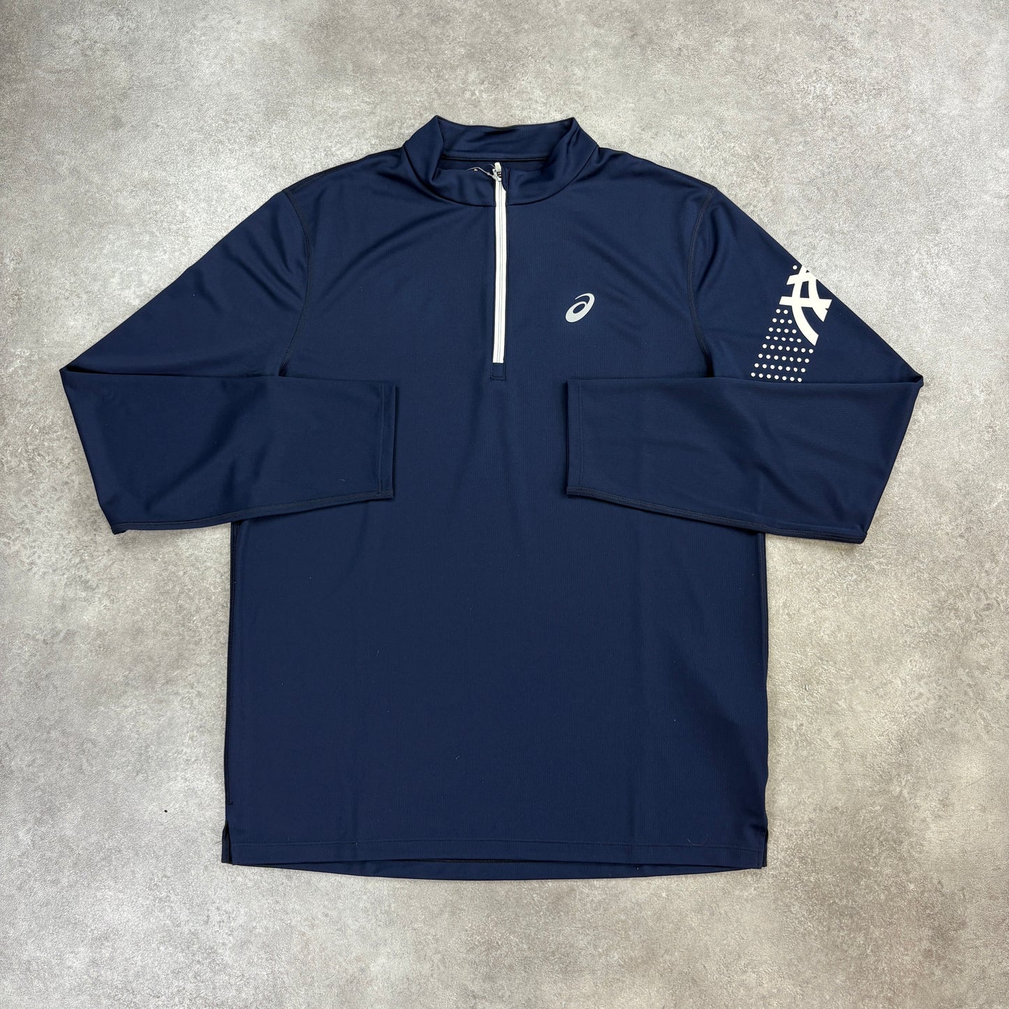 Asics Dark Midnight “Icon” Half Zip