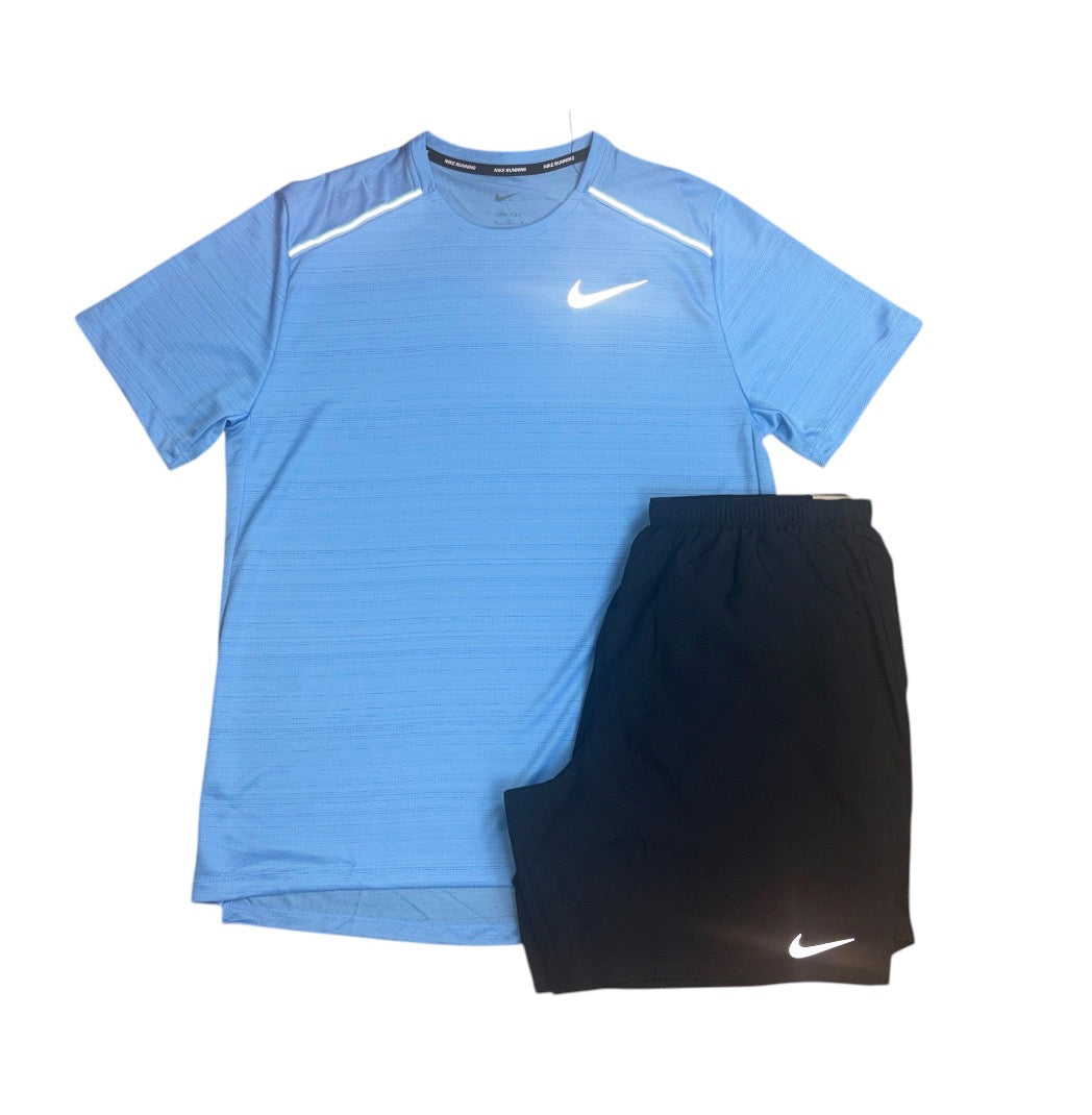 Nike “University Blue / Black” Miler 1.0 Set