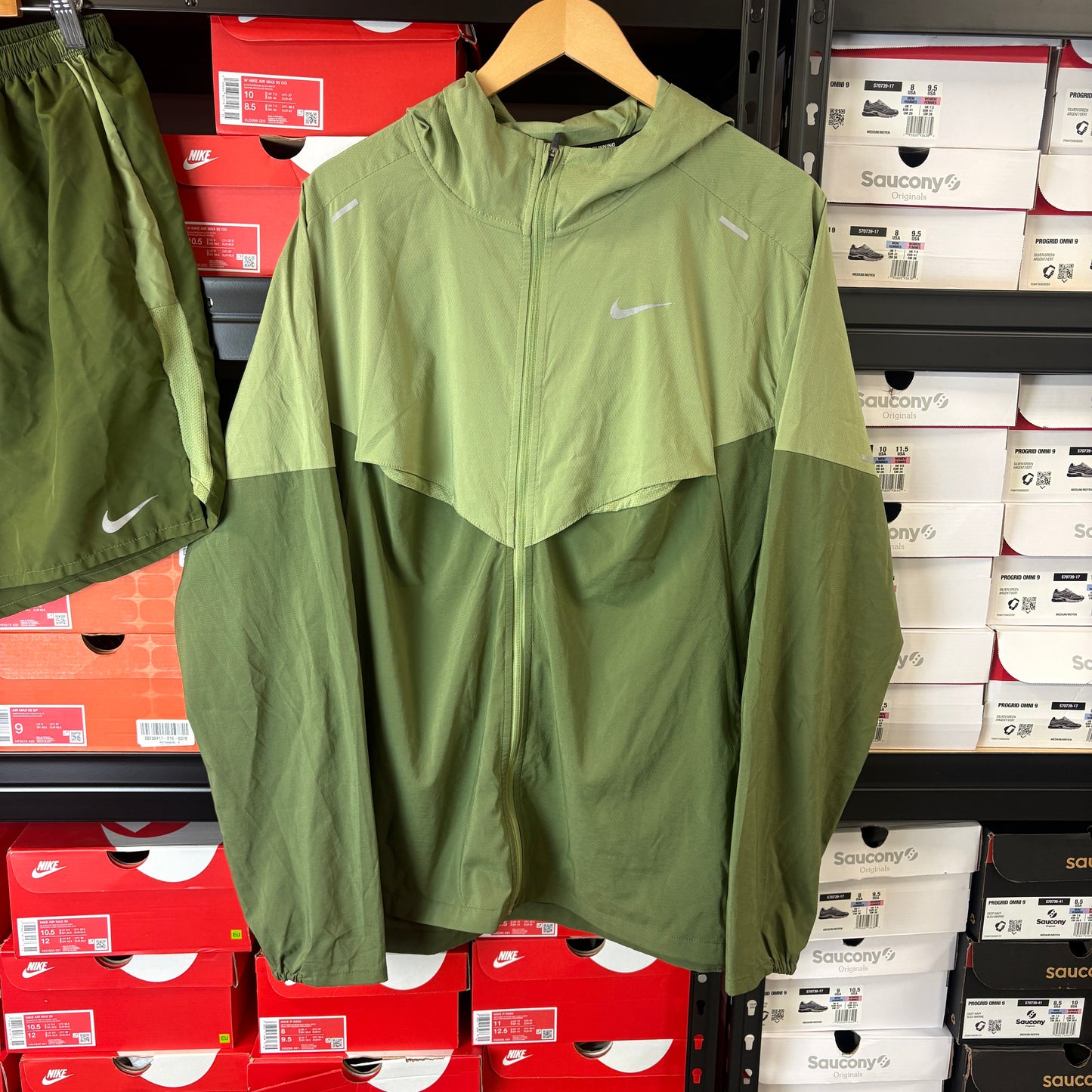 Nike Khaki Windrunner Set