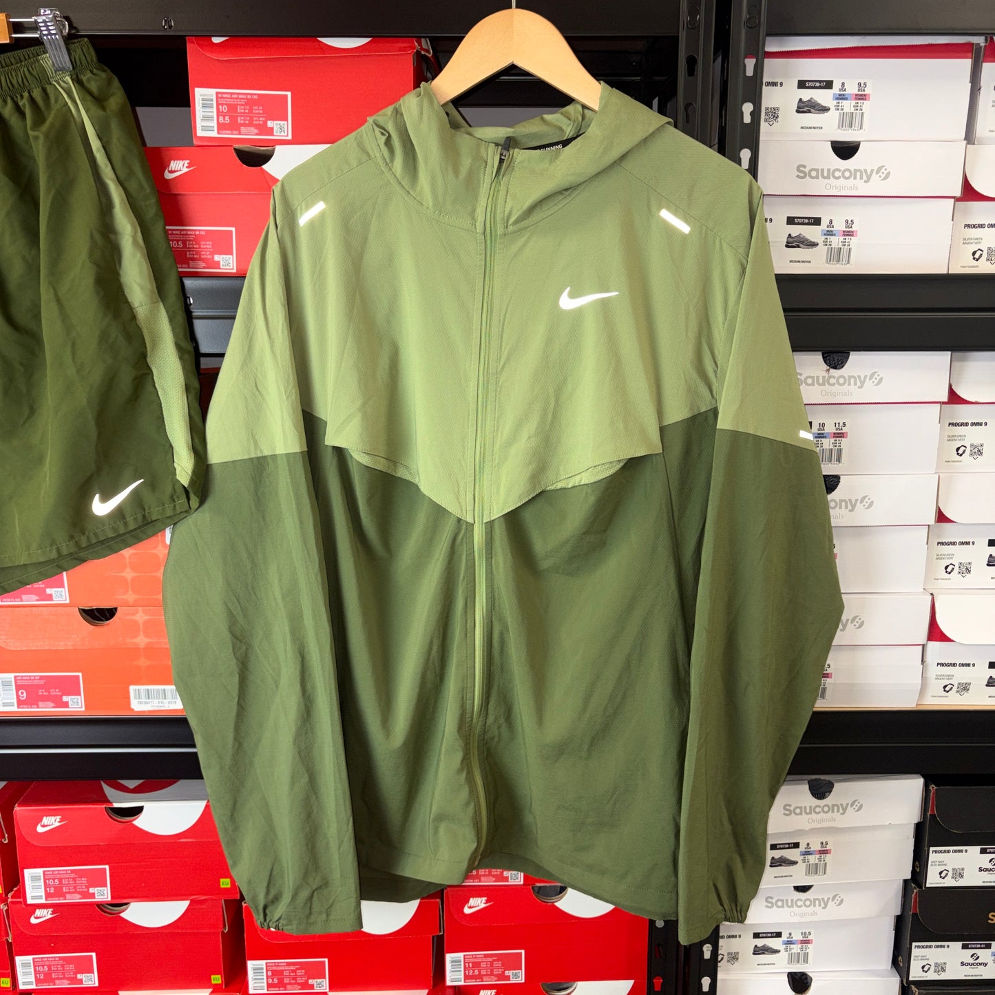 Nike Khaki Windrunner Set
