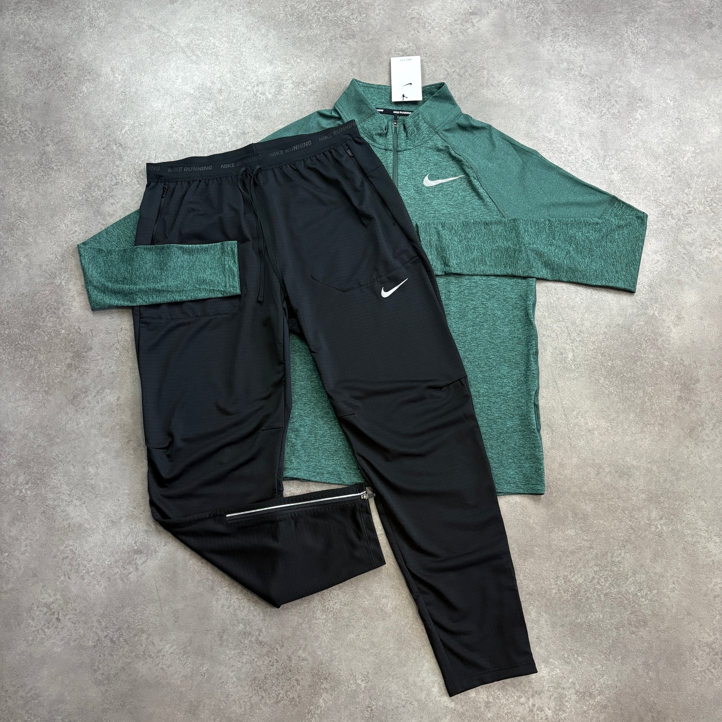 Nike “Teal" Element Half Zip Set