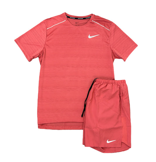 Nike “Adobe Red” Miler Set