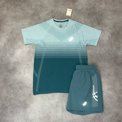 Asics Foggy Teal “Seamless” Set