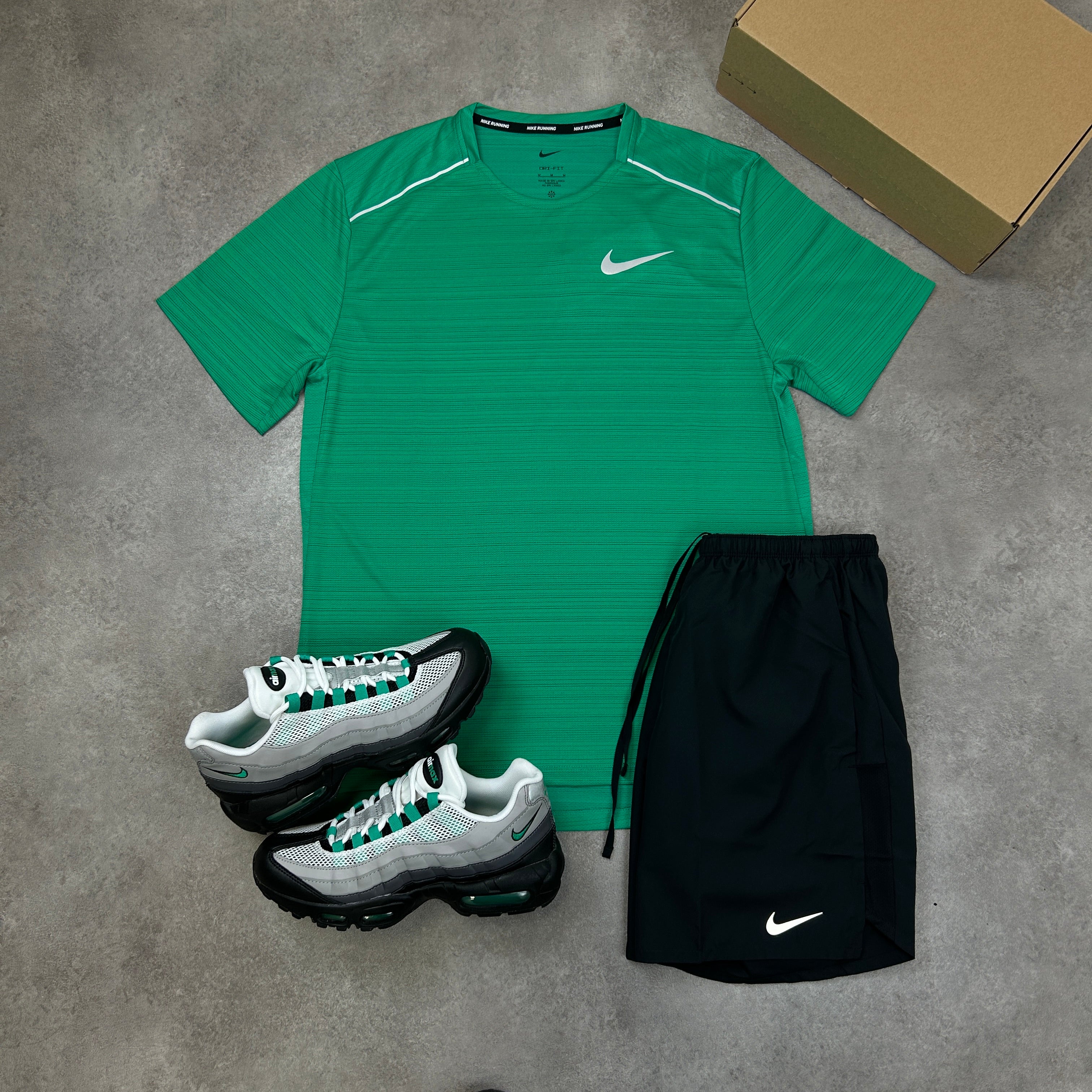 Nike “Stadium Green/Black” Miler 1.0 Set – Northwest_Attire