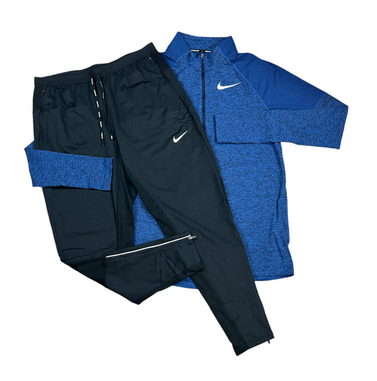 Nike “Royal Blue” Element Half Zip Set