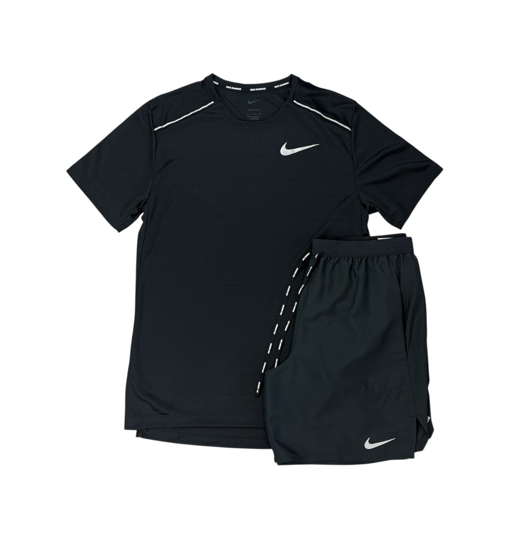 Nike “Black/Black” Miler 1.0 set