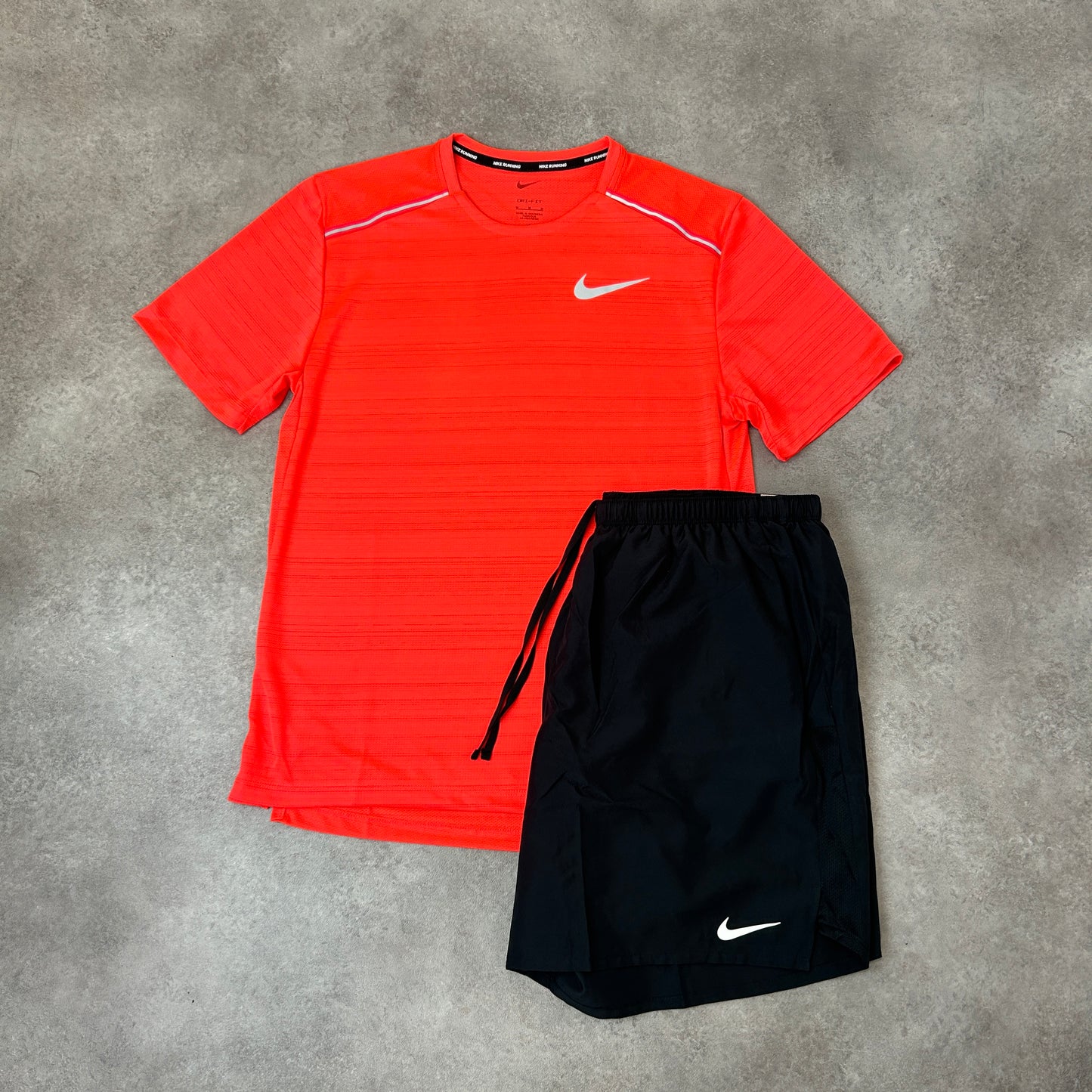 Nike “Crimson/Black” Red Miler set