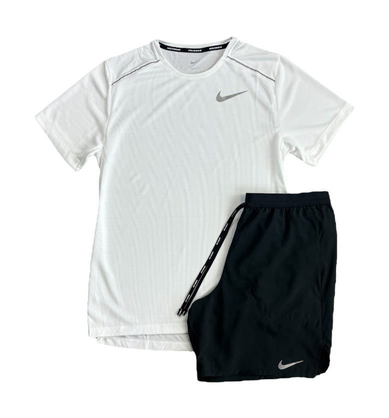 Nike “White/Black” Miler 1.0 set
