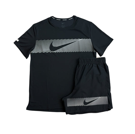 Nike Black “Flash” Run Division Set