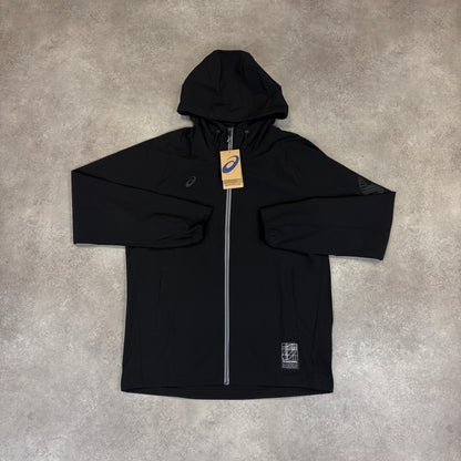 Asics Triple Black “Spiral” Jacket