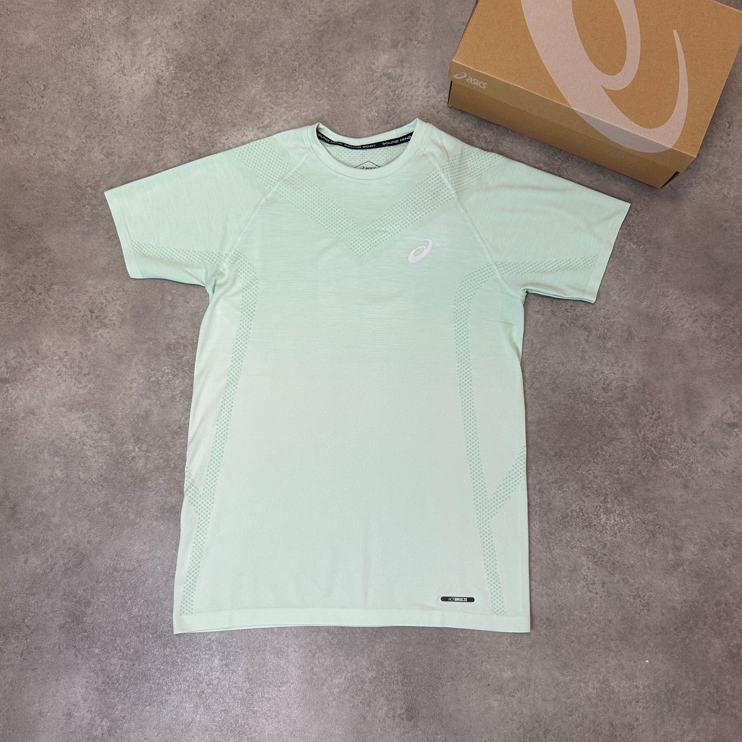 Asics Light Mint  “Seamless” Top