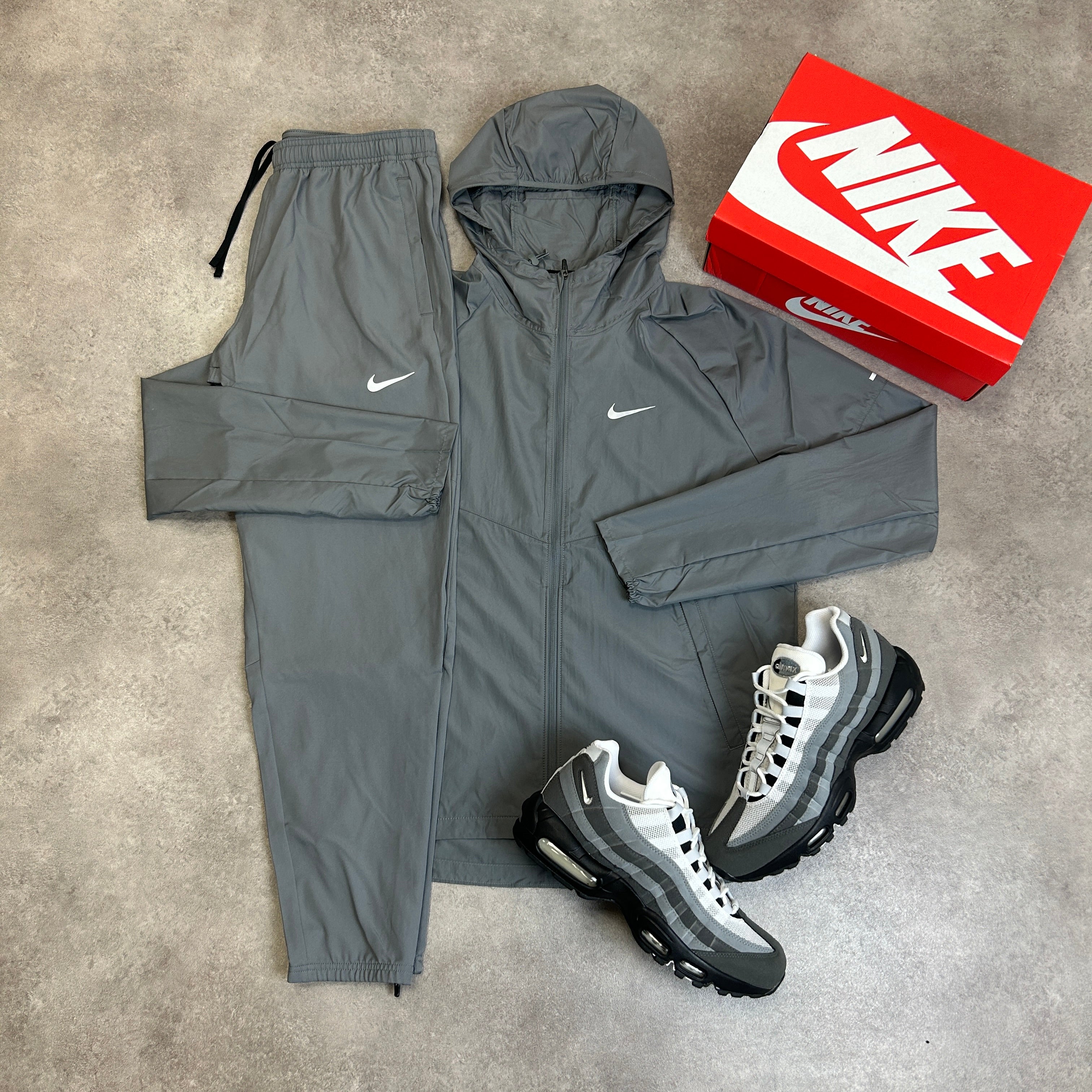 nike smoke grey tracksuit