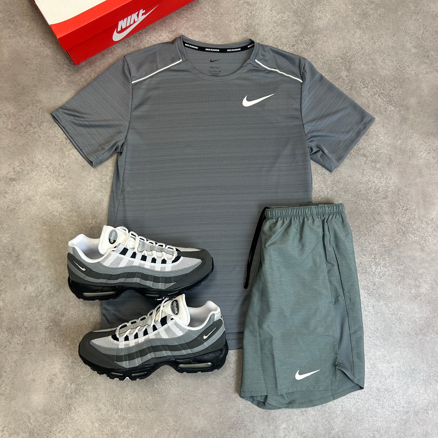 Nike “Cool Grey” Miler set