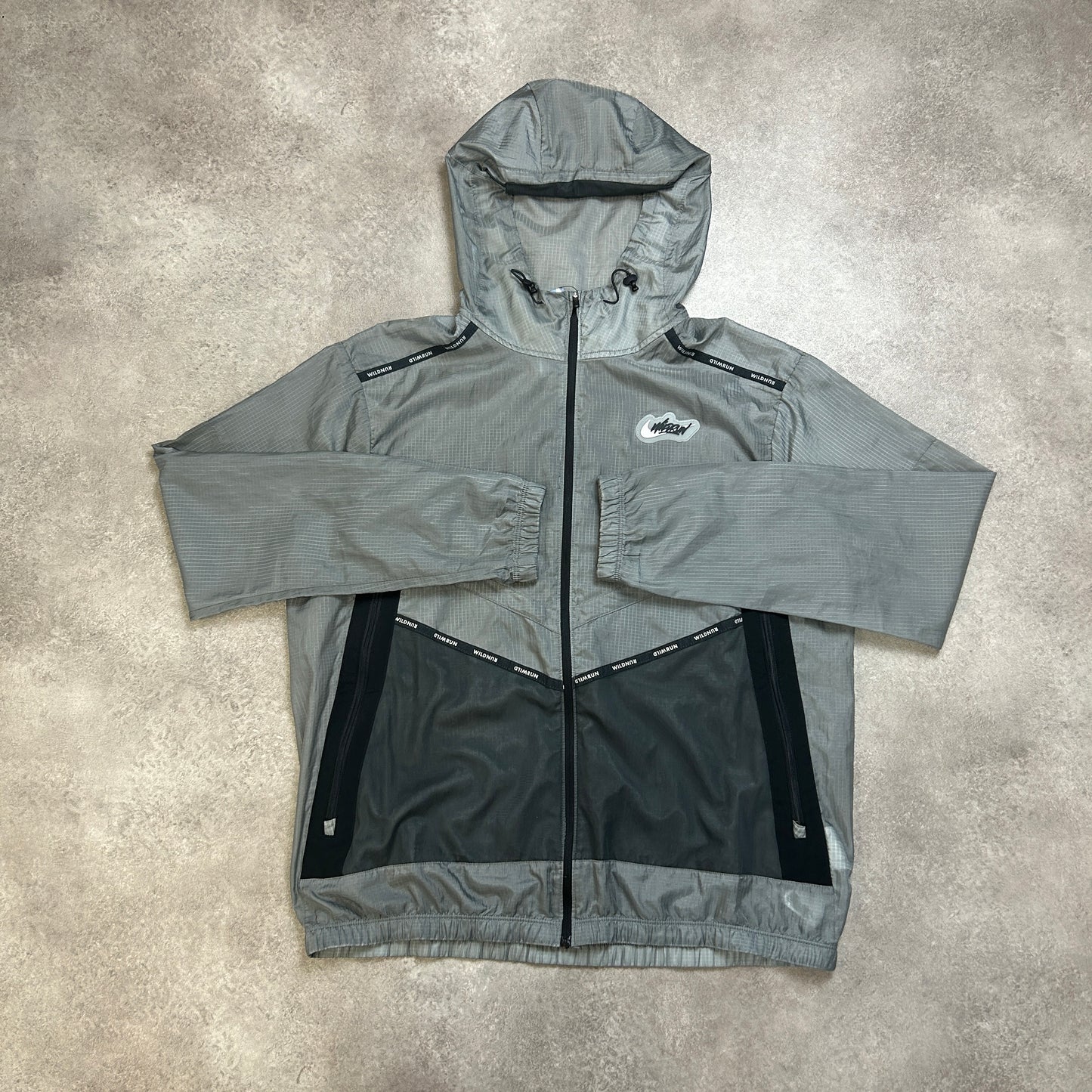 Nike Grey “Wild Run” Jacket