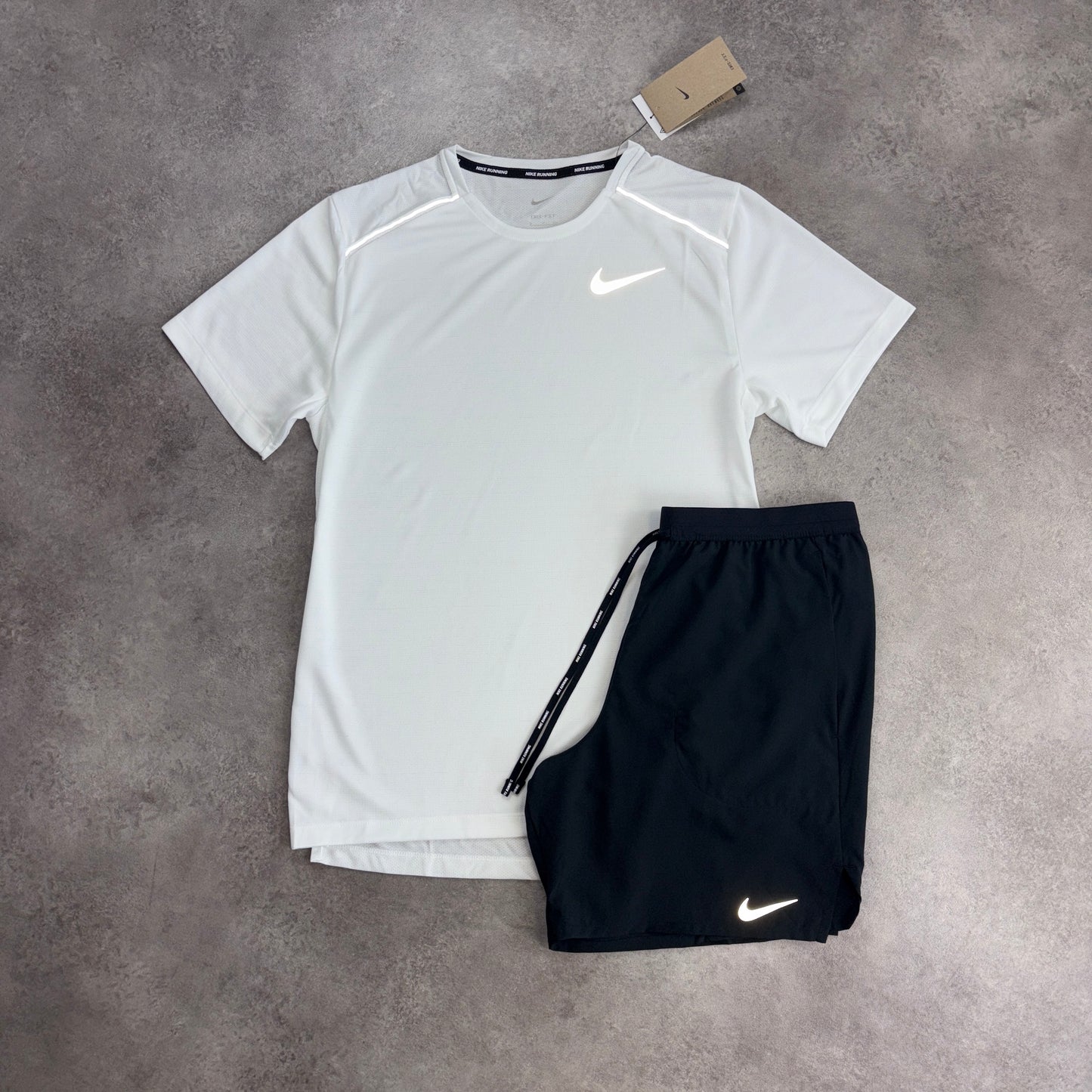 Nike “White/Black” Miler 1.0 set